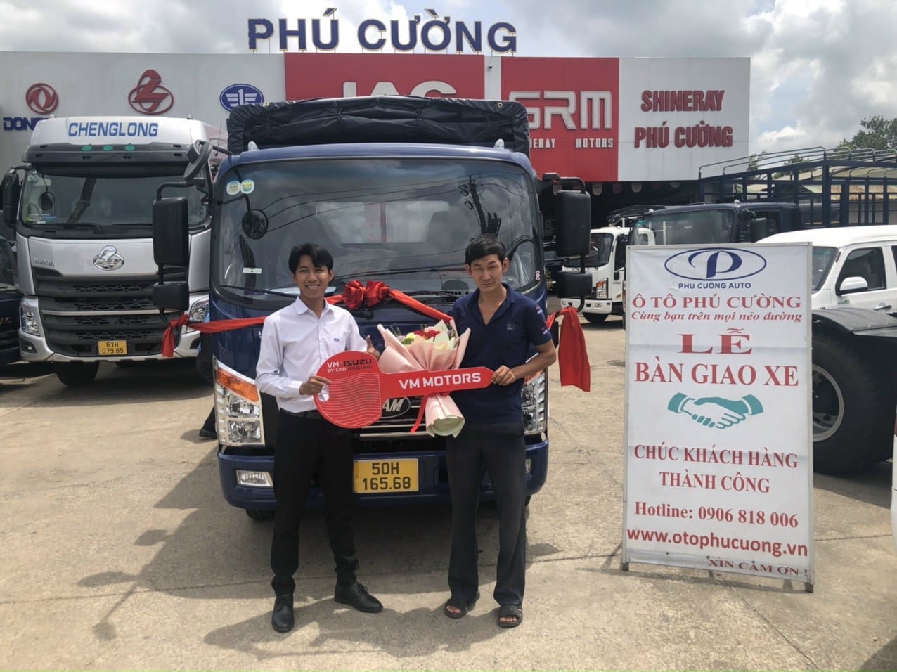 Hình ảnh xe tải Veam VT340, một mẫu xe tải 1,5 tấn được thiết kế nhỏ gọn cho đô thị