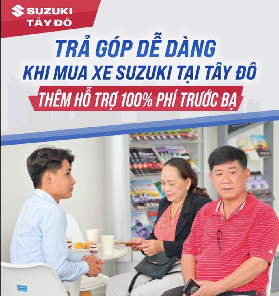 Hồ sơ và giấy tờ cần thiết để hoàn tất thủ tục mua xe tải Suzuki 1.25 tấn trả góp.