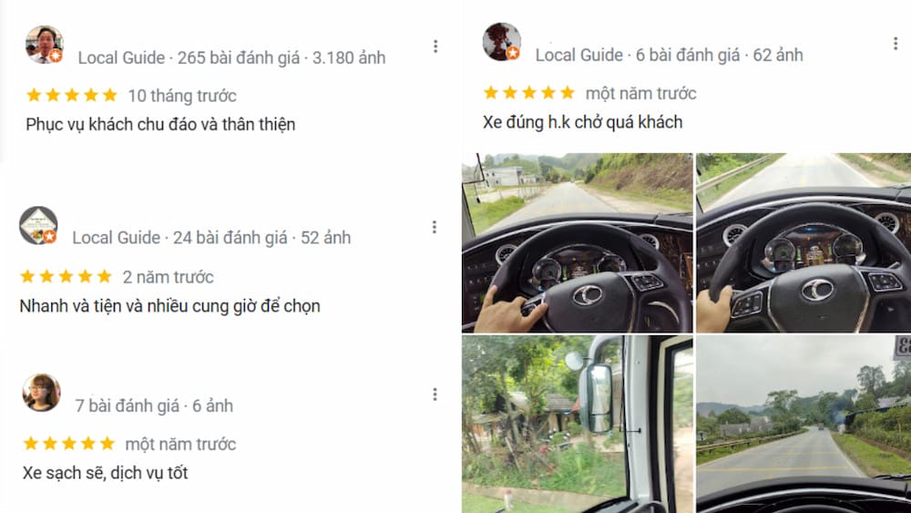 Hoàng Công nhận được nhiều đánh giá tích cực từ khách hàng