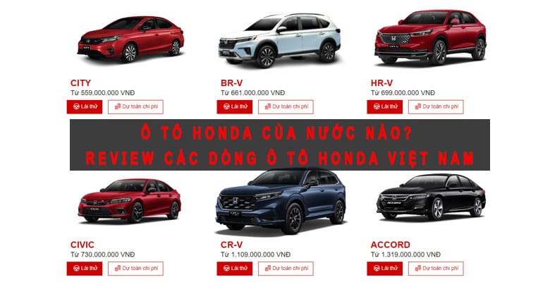 Hỏi Honda là của nước nào, thương hiệu xe đến từ Nhật Bản