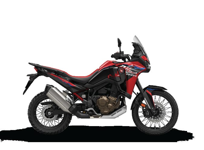 Honda Africa Twin 2025 bản tiêu chuẩn màu đen