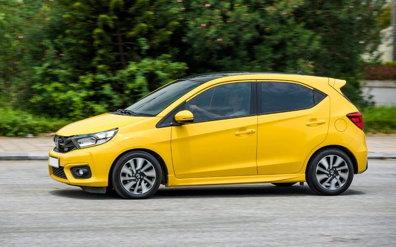 Honda Brio - xe ô tô gia đình hạng A với không gian nội thất rộng