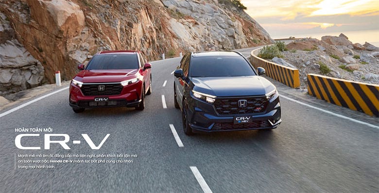 Honda CR-V - SUV 5+2 phổ biến của Honda