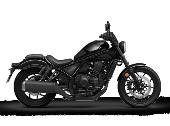Honda Rebel 1100 màu đen, xe côn tay Honda phân khối lớn kiểu dáng cruiser mạnh mẽ