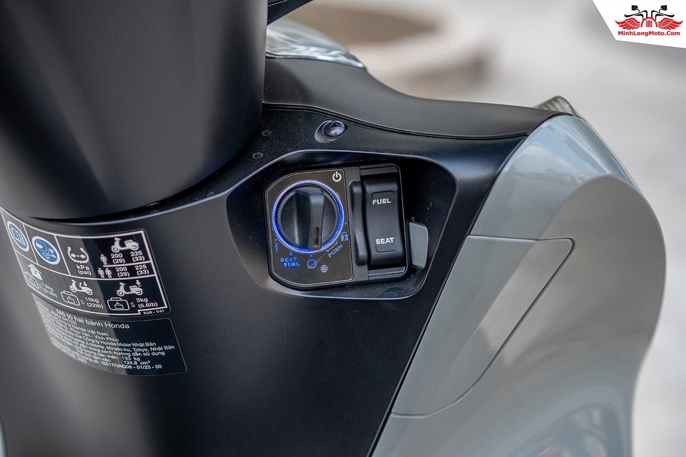 Honda SH 125i với thiết kế cao cấp và chìa khóa Smartkey