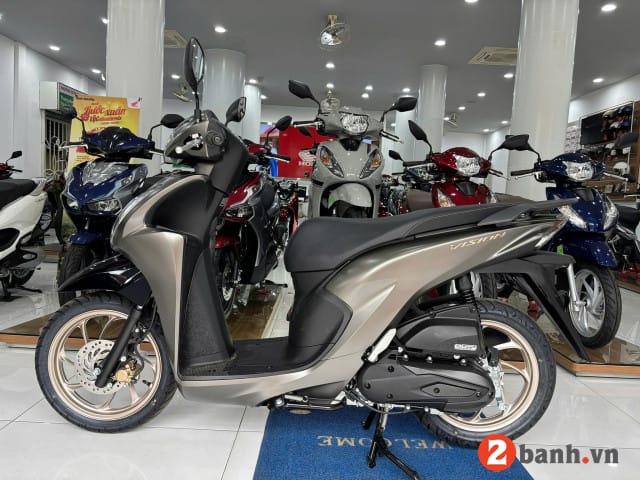 Honda Vision 2025 phiên bản Đặc biệt màu Nâu Đen, xe tay ga phổ biến nhất