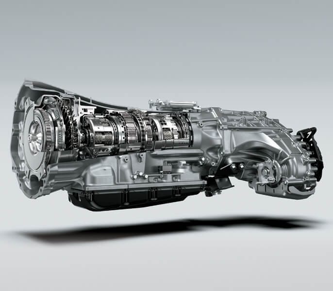 Hộp số tự động 10 cấp của Land Cruiser V8, đảm bảo vận hành mượt mà và hiệu quả trên mọi địa hình, yếu tố ảnh hưởng giá xe Land Cruiser V8
