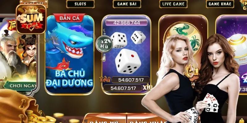 Cổng game giải trí đỉnh cao SumClub – Điểm đến lý tưởng của cộng đồng game thủ Việt