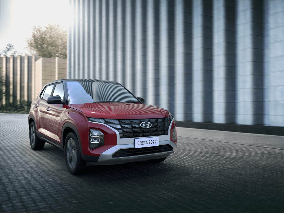 Hyundai Creta màu đỏ, màu sắc mệnh Kim nên tránh