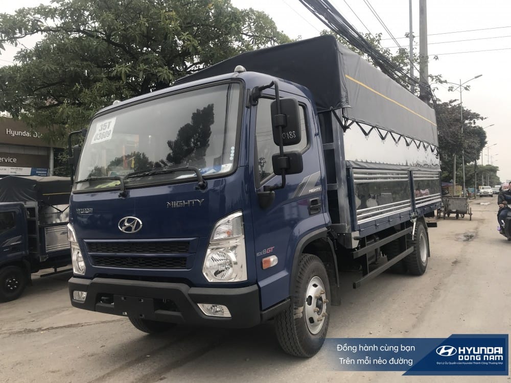 Hyundai Mighty EX8 GT bản tiêu chuẩn, lựa chọn tối ưu về giá xe tải Hyundai