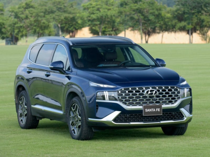 Hyundai SantaFe, xe SUV gia đình 7 chỗ cao cấp, tiện ích vượt trội