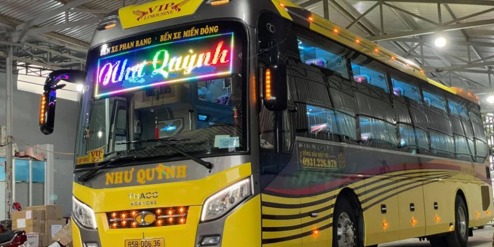 Kênh liên hệ hỗ trợ khách hàng của nhà xe Như Quỳnh