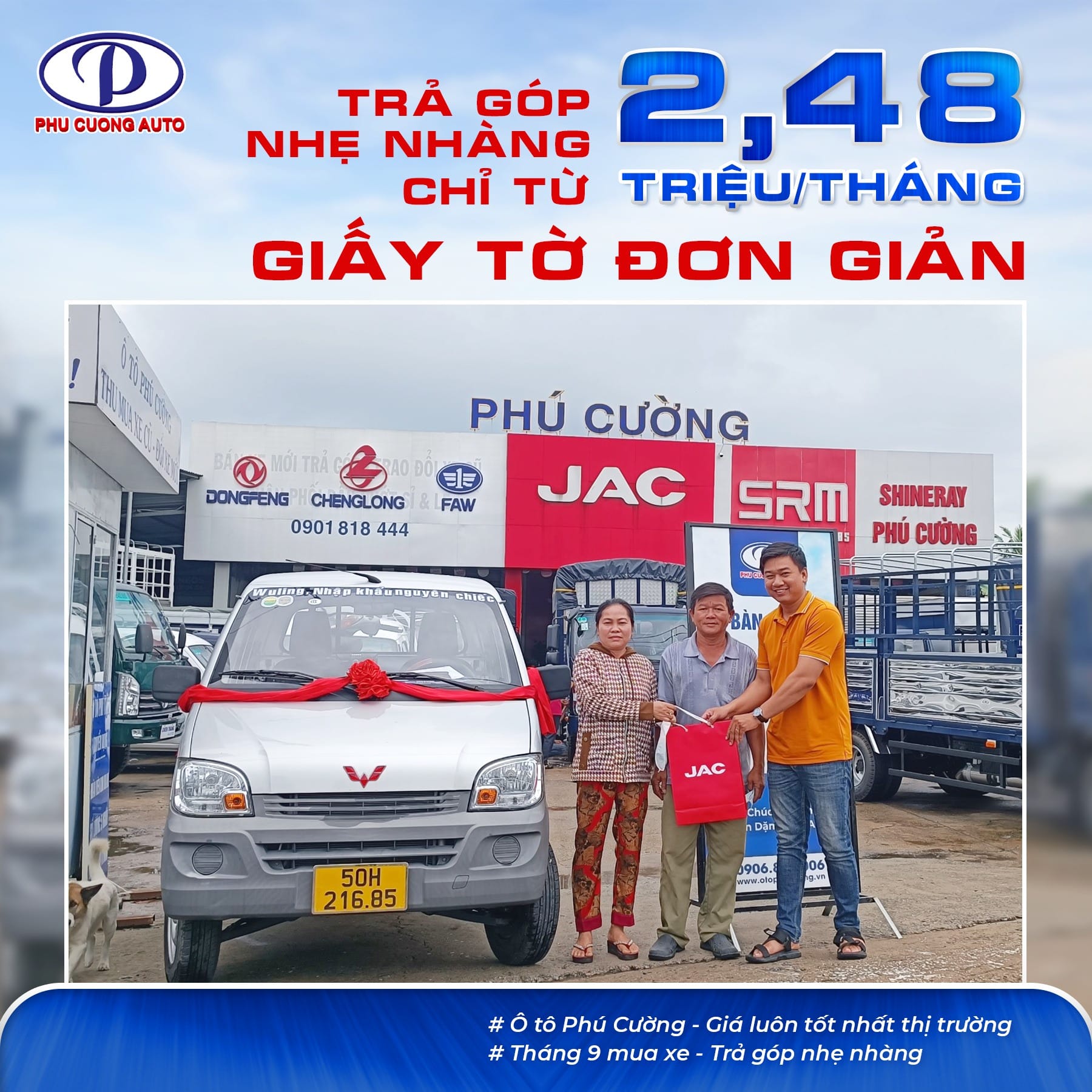Khách hàng nhận xe tải cũ giá 30 triệu sau khi kiểm tra kỹ lưỡng