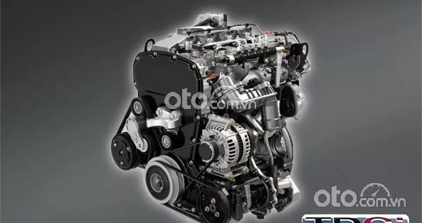 Khoang động cơ Turbo Diesel 2.4L TDCi của Ford Transit 2016