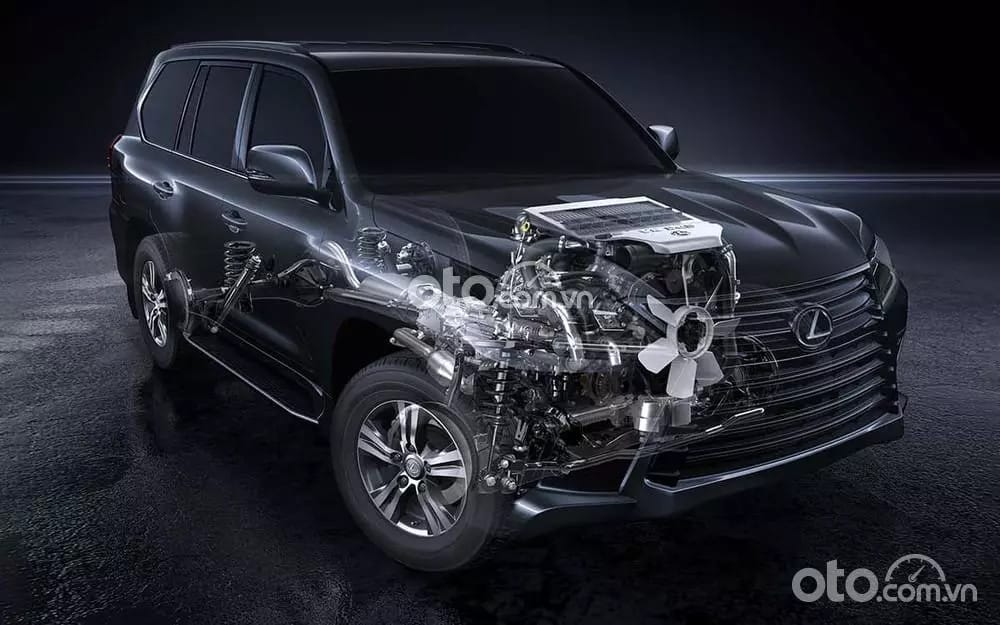 Khối động cơ 5.66L, V8 trên mẫu xe Lexus LX 570