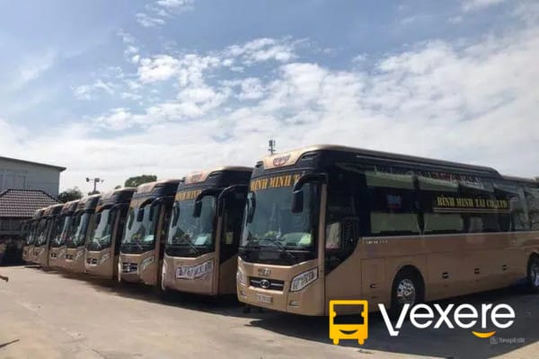 Không gian rộng rãi của xe Bình Minh Tải chuyên tuyến Sài Gòn Phan Rang