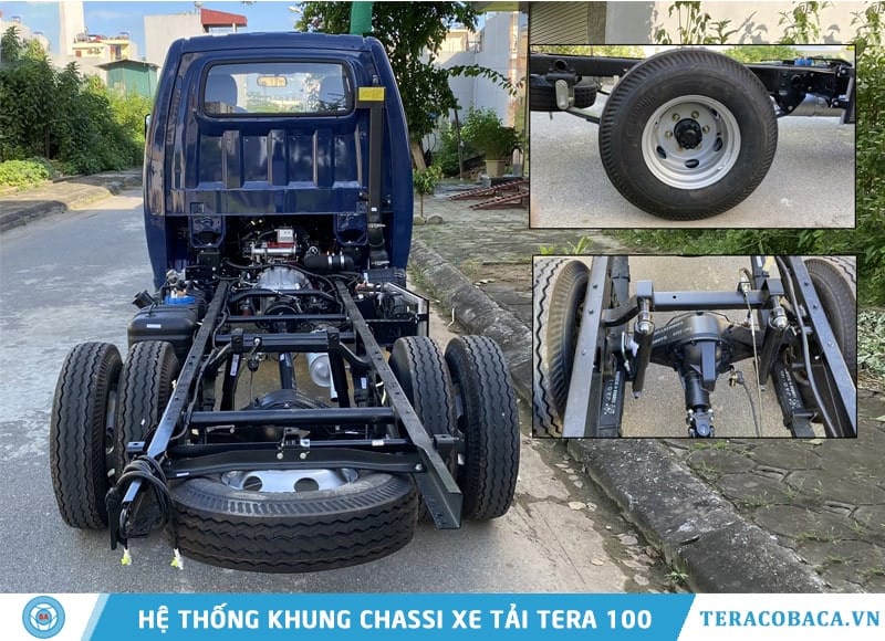 Khung chassis xe tải Teraco 990kg