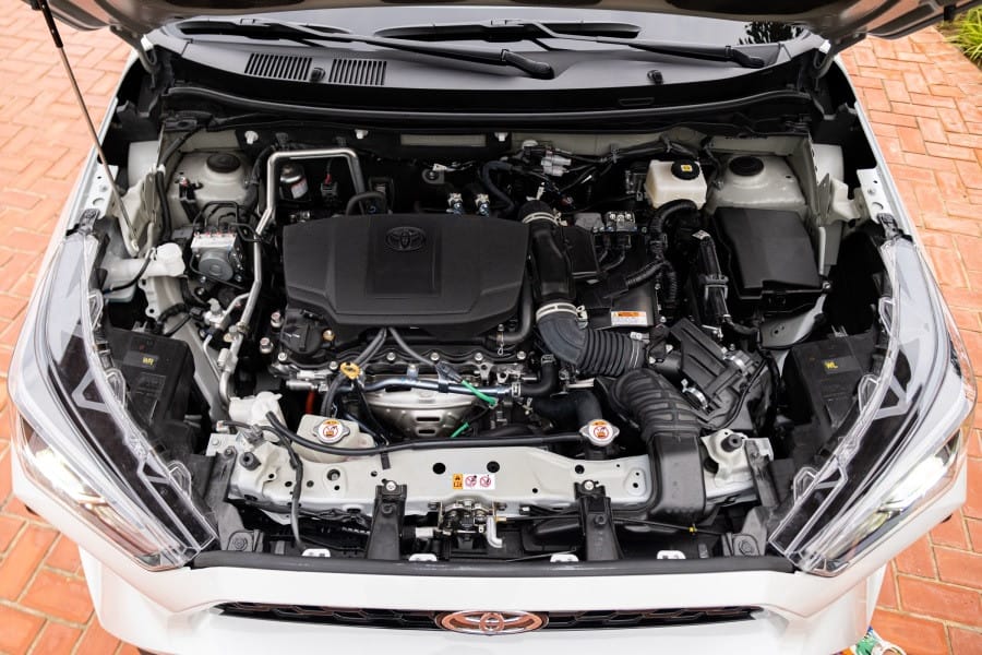 Khung gầm và động cơ xe Yaris Cross