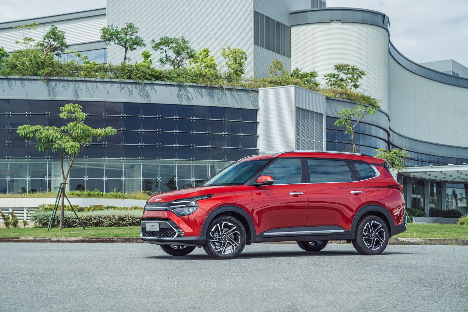 Kia Carens màu Đỏ CR5