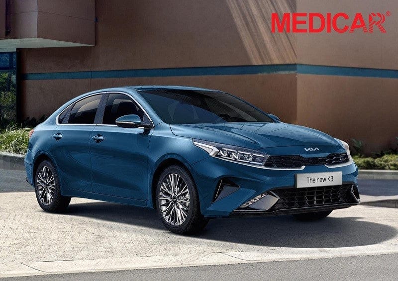 Kia K3 sedan 4 chỗ, đại diện cho phân khúc C và mức giá xe KN 4 chỗ tầm trung