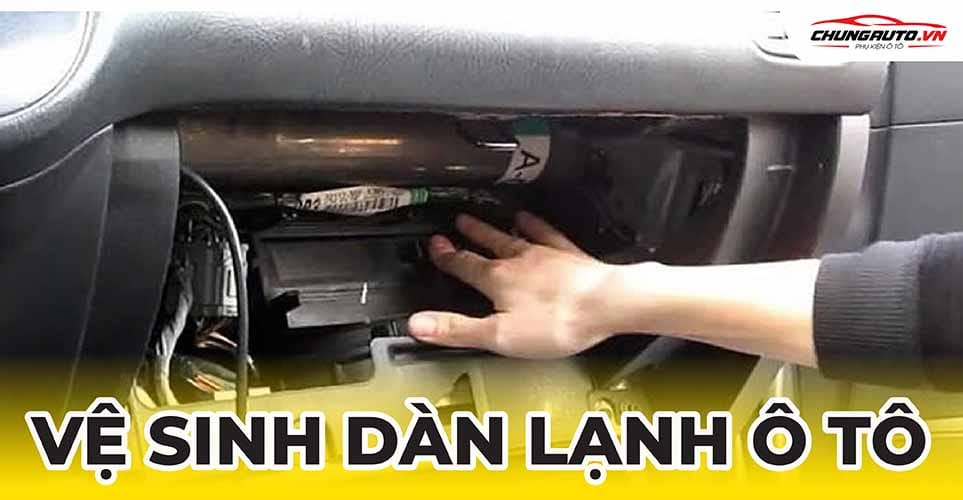 Kiểm tra vệ sinh điều hòa ô tô
