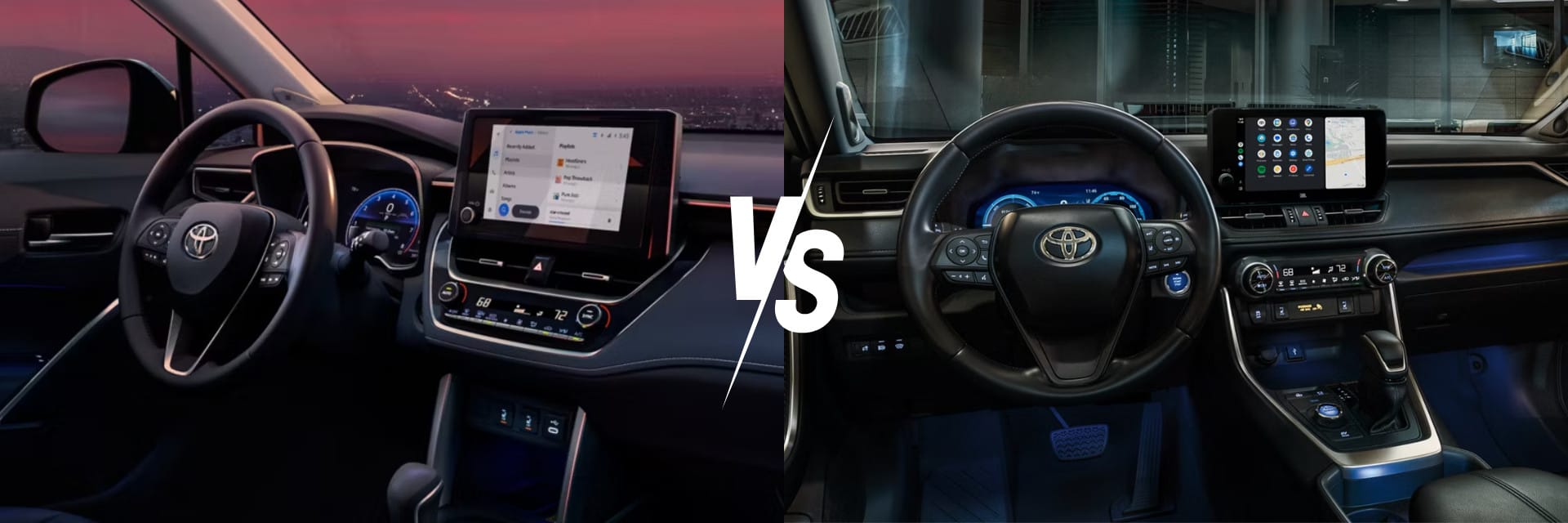 Kiểu dáng hiện đại của Toyota Corolla Cross V trên đường phố