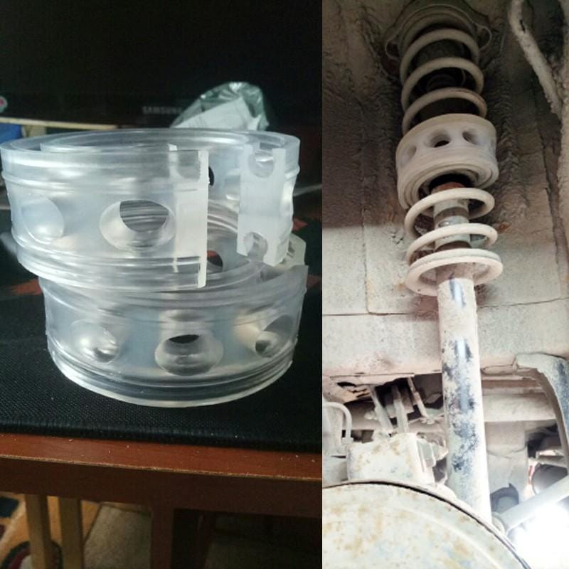 Lắp đặt đệm giảm chấn ô tô đúng cách