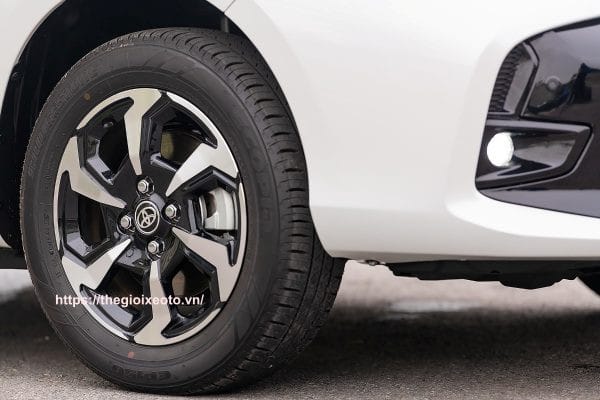 Lazang của Toyota Vios 2023 thiết kế mới