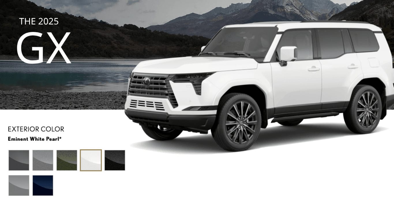 Lexus GX 2025, mẫu SUV 7 chỗ hạng sang với thiết kế cứng cáp và khả năng off-road vượt trội