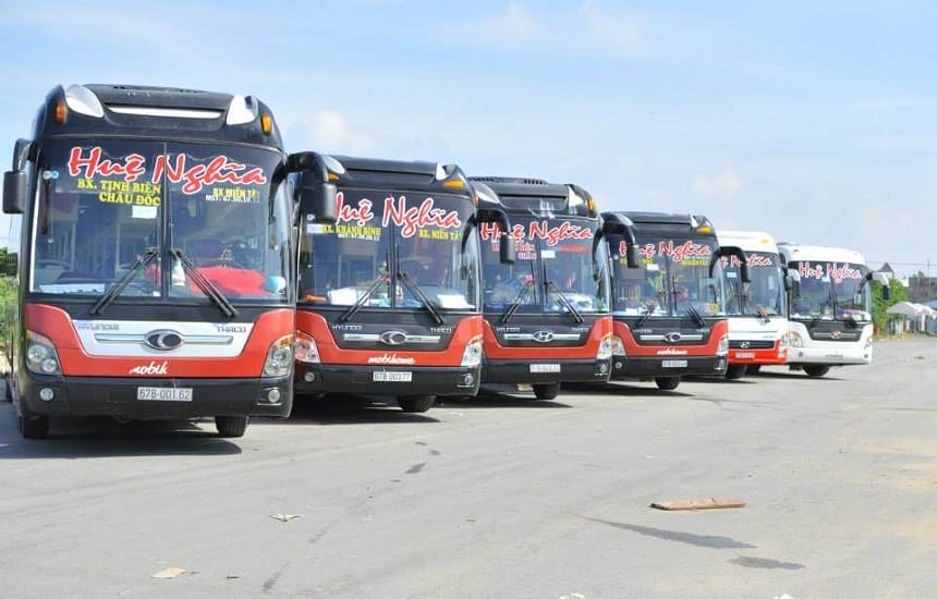 Lịch trình xe Huệ Nghĩa An Giang