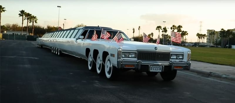 Limo American Dream phá kỷ lục Guinness là xe ô tô dài nhất thế giới