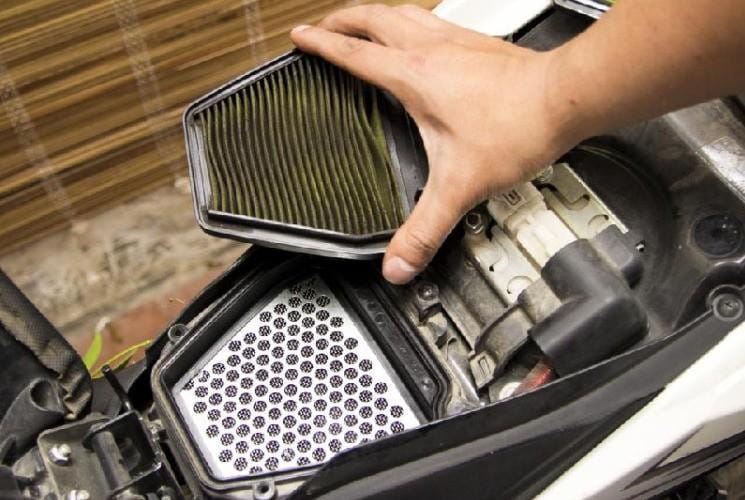 Lọc gió xe máy cung cấp khí sạch
