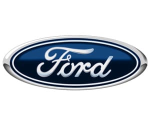 Logo Ford với thiết kế hình elip đặc trưng