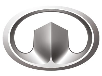 Logo Great Wall với biểu tượng lá chắn vững chãi