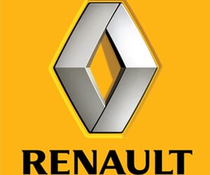 Logo Renault hình viên kim cương vững chãi