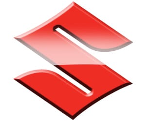 Logo Suzuki chữ S đơn giản và mạnh mẽ