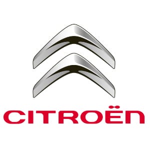 Logo xe Citroen, hai chữ V cách điệu hình bánh răng - xe logo con hổ