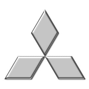 Logo xe Mitsubishi, ba viên kim cương - xe logo con hổ