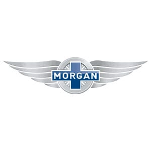 Logo Xe Morgan, đôi cánh và chữ thập - xe logo con hổ