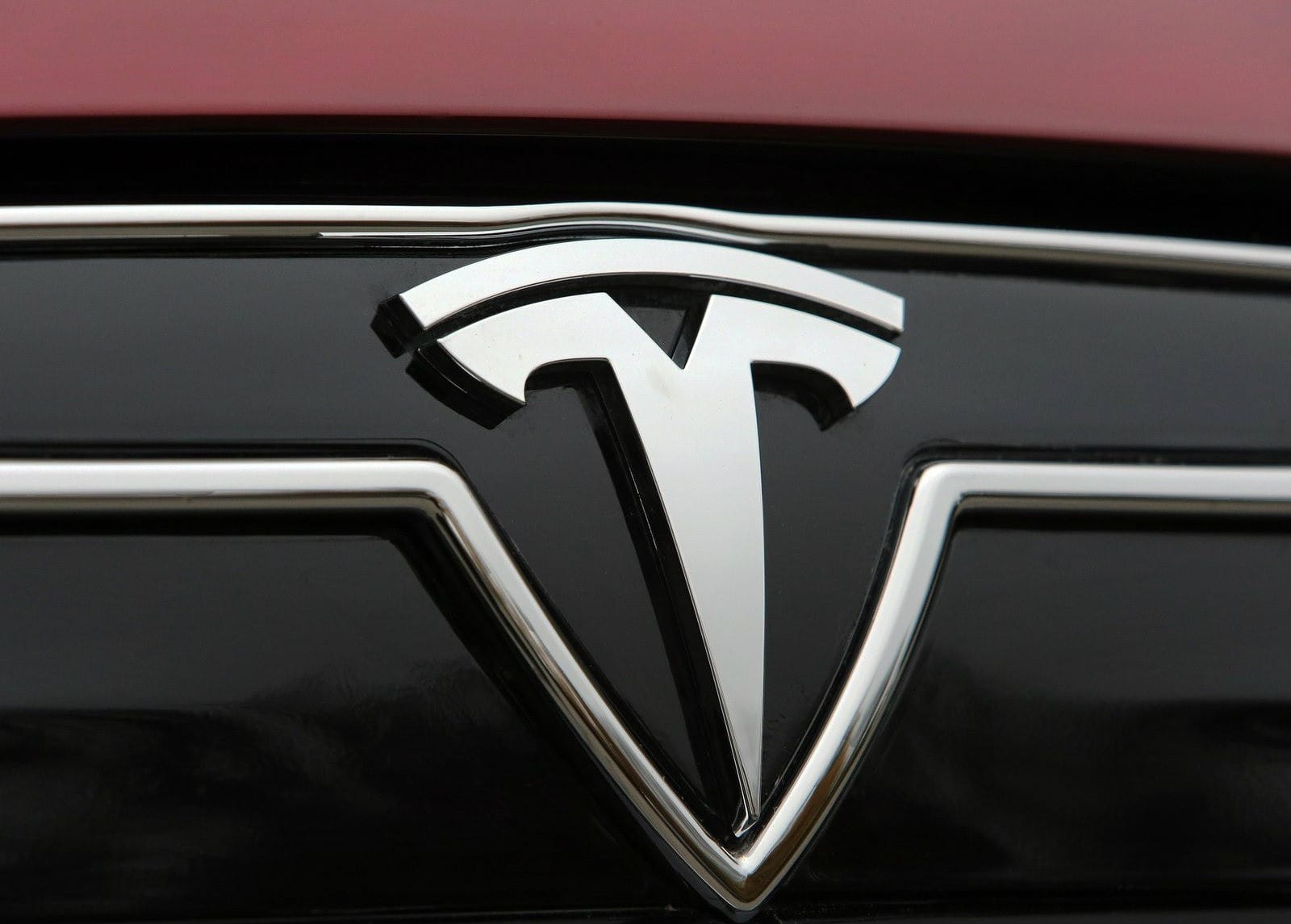 Logo xe ô tô Tesla, chữ T cách điệu - xe logo con hổ