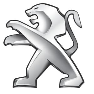 Logo xe Peugeot, hình sư tử Pháp - xe logo con hổ