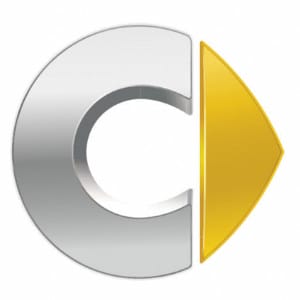Logo xe Smart, chữ C và mũi tên chỉ phải - xe logo con hổ