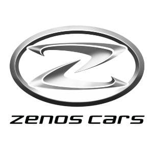 Logo xe Zenos, chữ Z cách điệu và mũi tên - xe logo con hổ