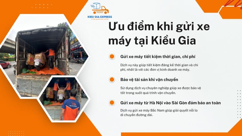 Lợi ích khi gửi xe máy liên tỉnh