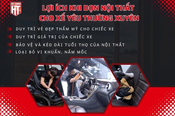 Lợi ích khi vệ sinh nội thất định kỳ