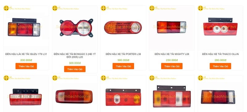 Lựa chọn địa chỉ cung cấp đèn hậu xe tải chính hãng