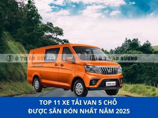 Lý do chọn mua xe tải van 5 chỗ tiện lợi cho đô thị