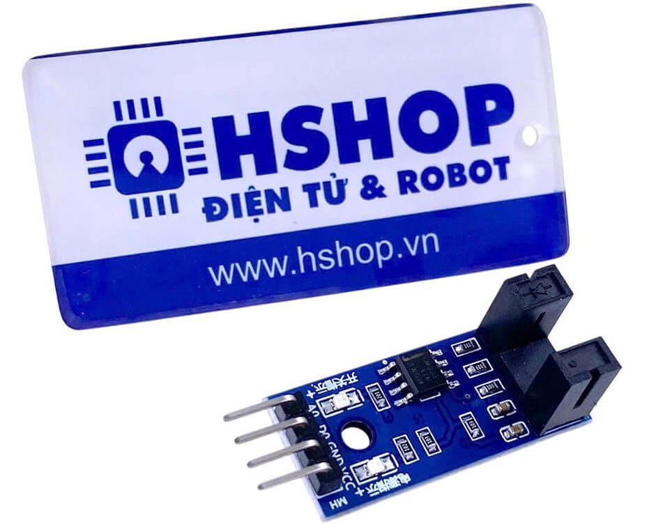 Mạch cảm biến tốc độ Encoder V1 màu xanh lá