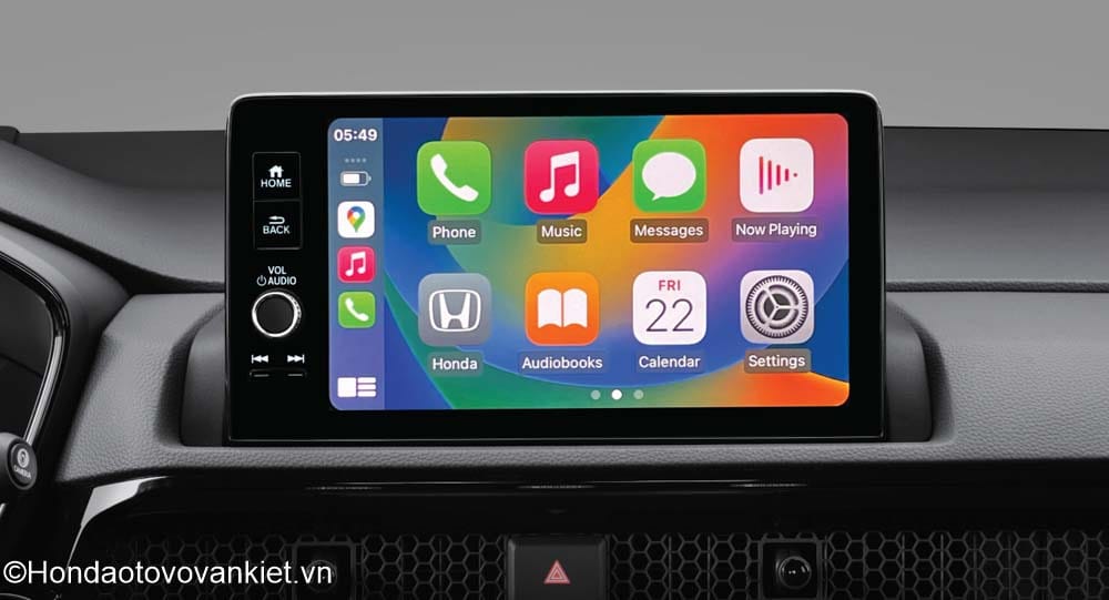 Màn hình giải trí 9 inch sắc nét trên xe ô tô CRV 2025