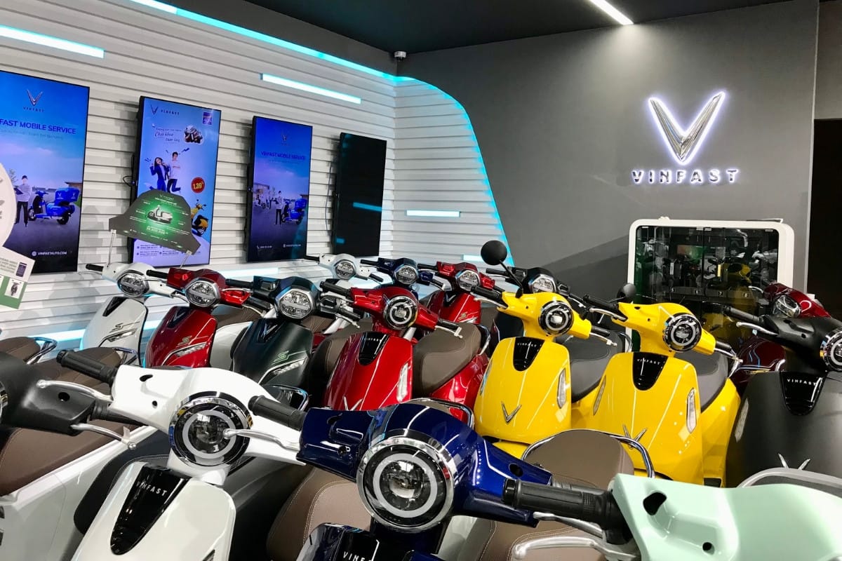 Mạng lưới đại lý xe điện Vinfast không ngừng mở rộng tại thủ đô